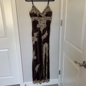 Sue Wong Silk Beaded Gown *HARD to Find!!*